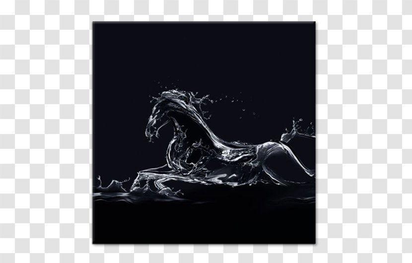 Canvas Print Painting Horse - Mythical Creature Transparent PNG