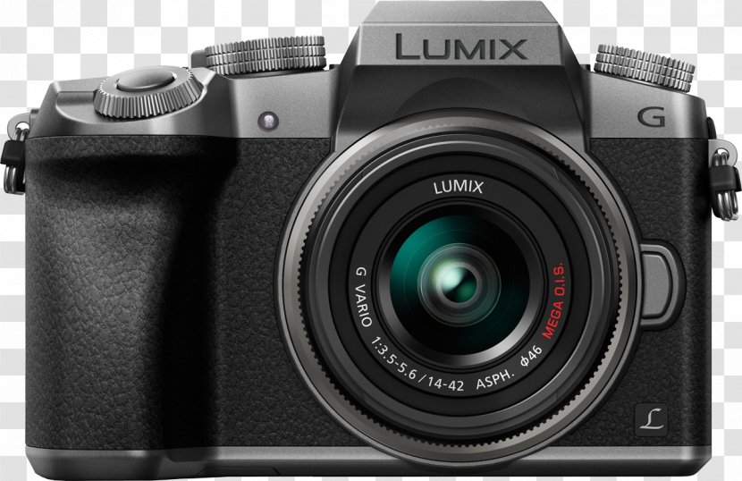 Mirrorless Interchangeable-lens Camera Panasonic Lumix DMC-G7 Digital SLR - System - Lens Transparent PNG