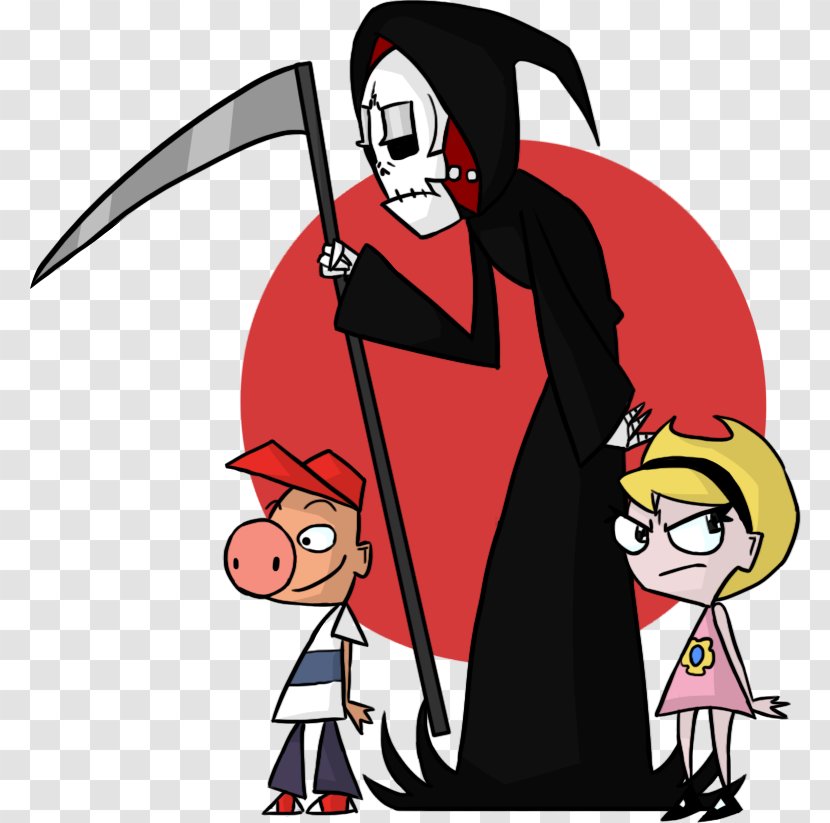 Clip Art Drawing Illustration Cartoon - Grim Adventures Of Billy And Mandy Transparent PNG