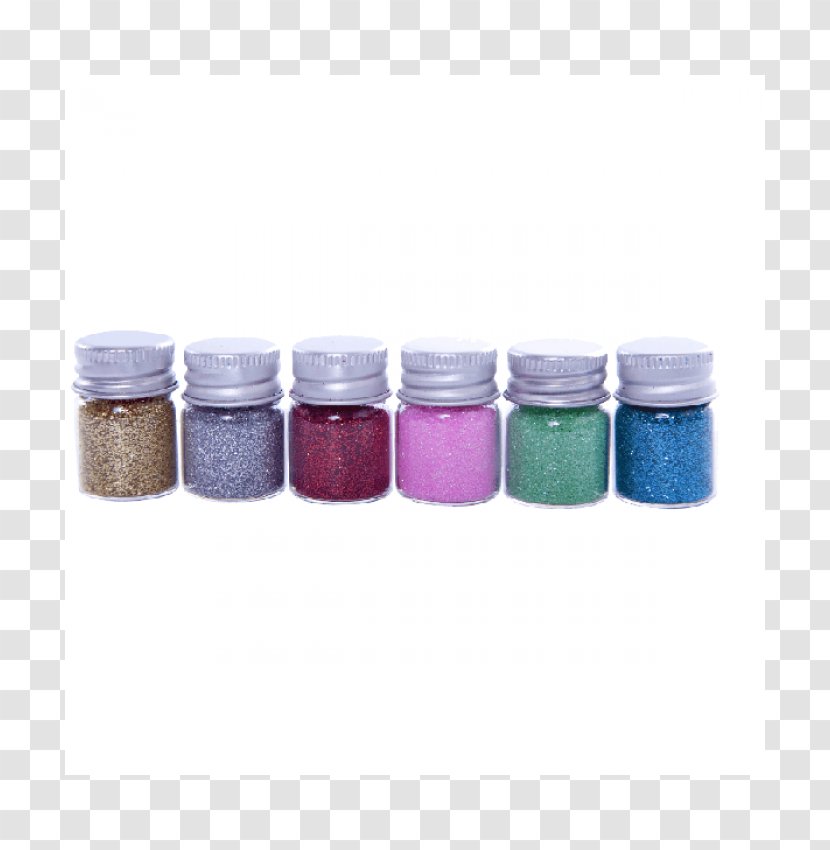 Mason Jar Plastic - Glitter Transparent PNG