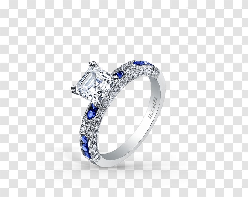 Sapphire Wedding Ring Charlotte York Goldenblatt Engagement Transparent PNG