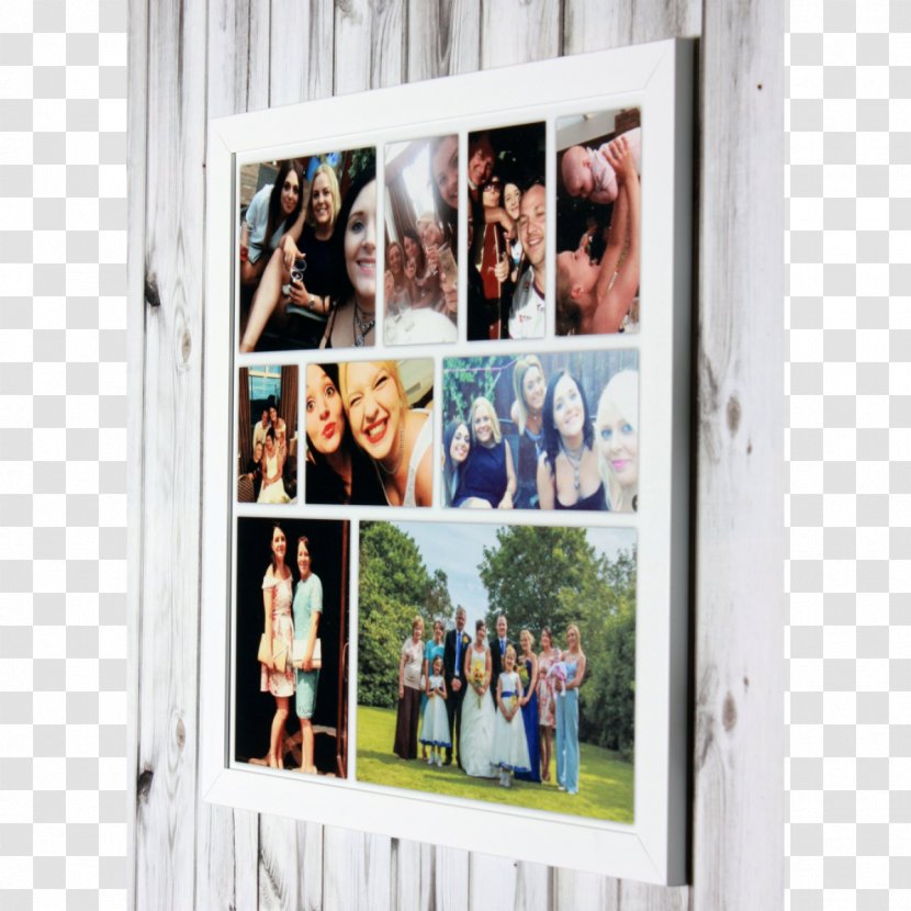 Collage Photomontage Poster Picture Frames - Photograph Album - Hanging Polaroid Transparent PNG