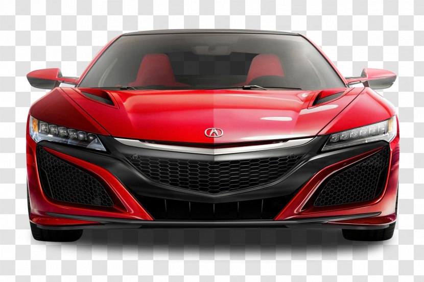2017 Acura NSX 2016 ILX 2018 Car - Automotive Design - Red Transparent PNG