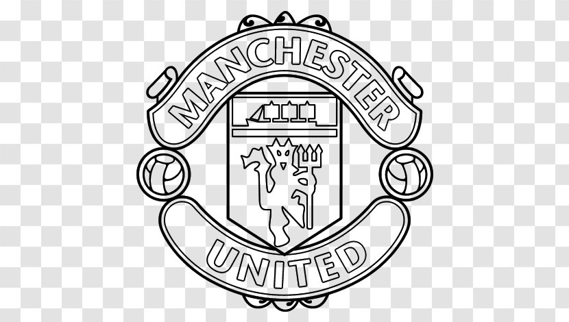 Manchester United F.C. Coloring Book Football City - Logo - Area Transparent PNG