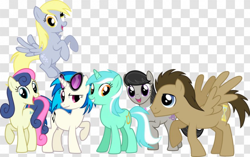 My Little Pony Rainbow Dash Derpy Hooves Pinkie Pie - Friendship Is Magic - Magical Vector Transparent PNG