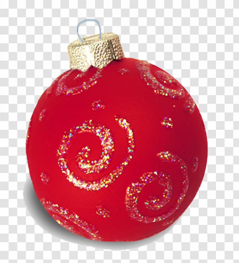 Christmas Ornament Decoration Tree Clip Art - Craft - Red Ornaments Transparent PNG