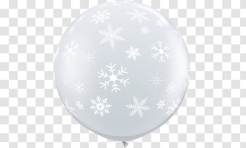 Balloon Robin Egg Blue Snowflake Wedding - Birthday Transparent PNG