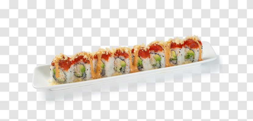 California Roll Sashimi Sushi Fusion Cuisine Japanese - Dish - Rolls Transparent PNG