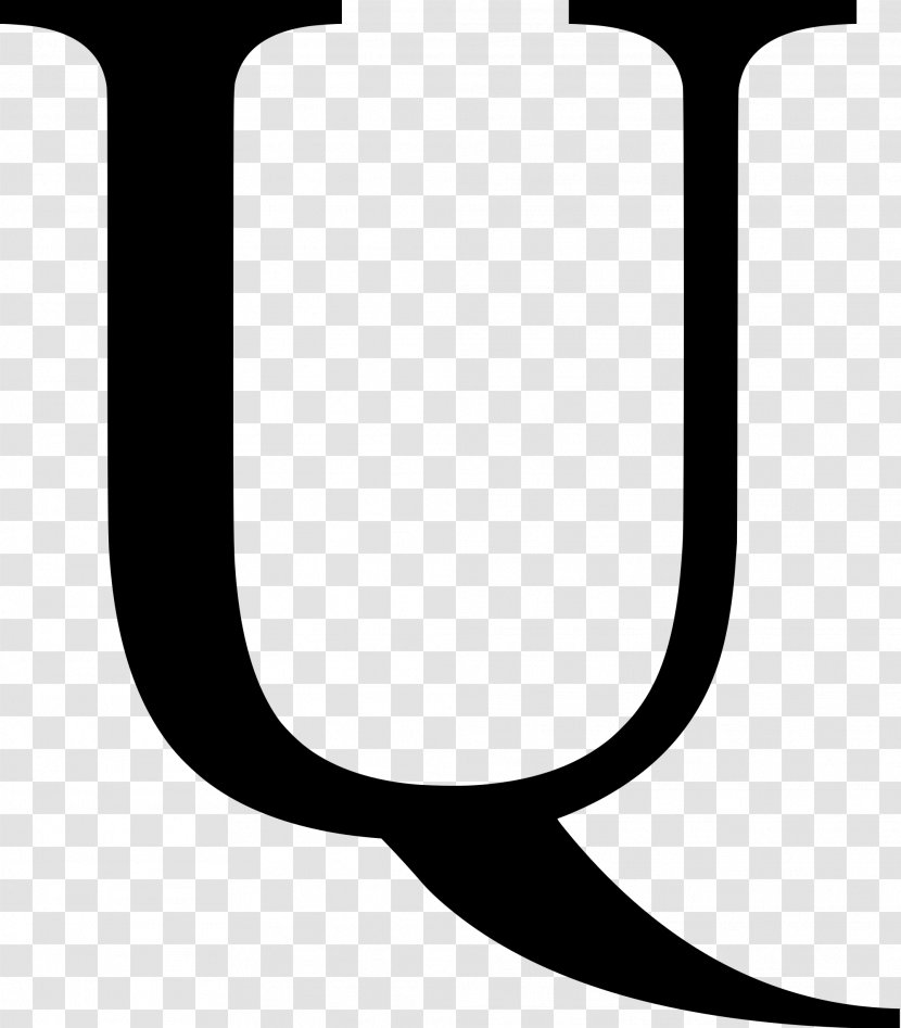 Letter Q With Hook Tail Clip Art - G Transparent PNG