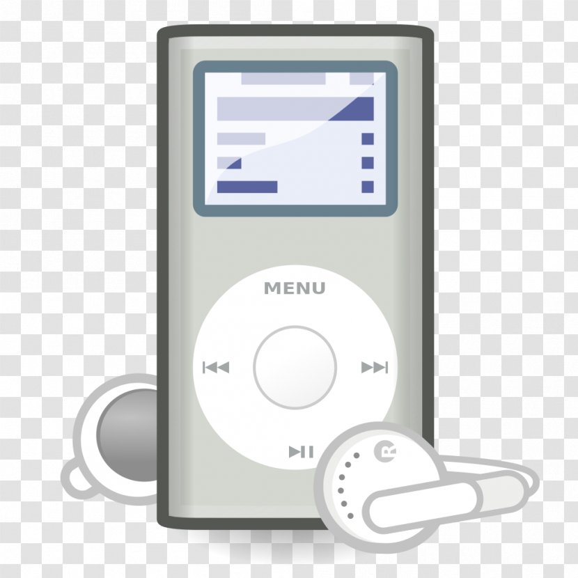 IPod Touch Nano Mini Apple Earbuds Clip Art - Ipod Transparent PNG