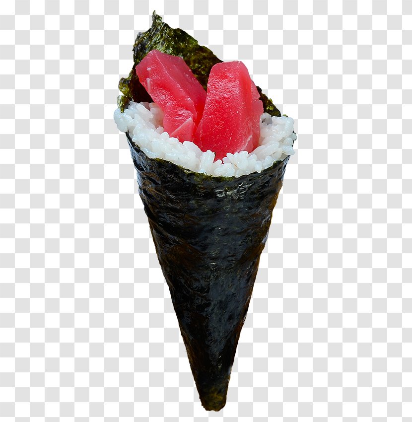 California Roll Sushi Ice Cream Cones - Eel Transparent PNG