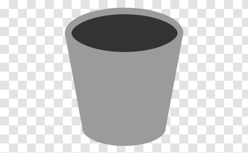 Cylinder Angle Cup Flowerpot - Appicns Trash Empty Transparent PNG