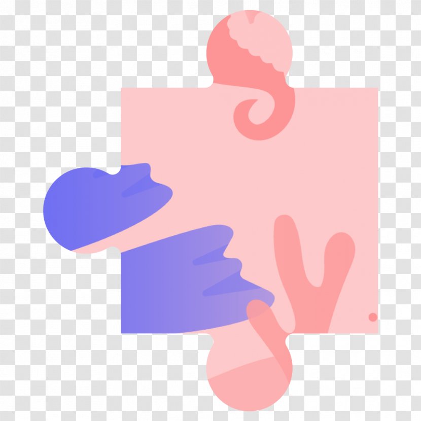 Thumb Pink M Clip Art - Silhouette - Design Transparent PNG