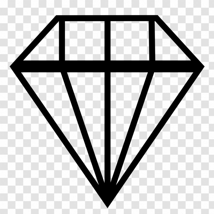 Diamond Gemstone Brilliant T-shirt Vector Graphics - Parallel - Paperdiamond Pattern Transparent PNG