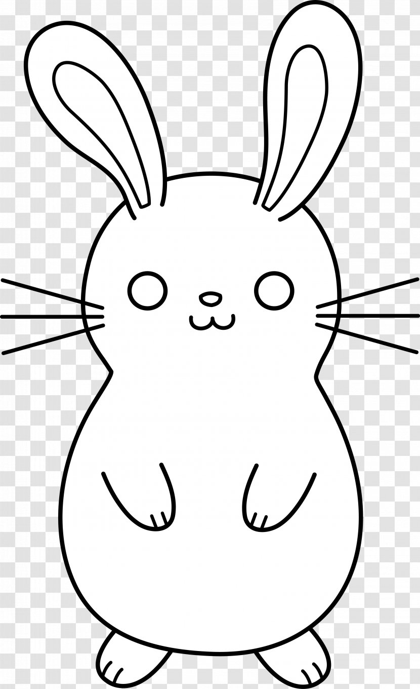 Clip Art Easter Bunny Rabbit Openclipart Leporids - Hare Transparent PNG