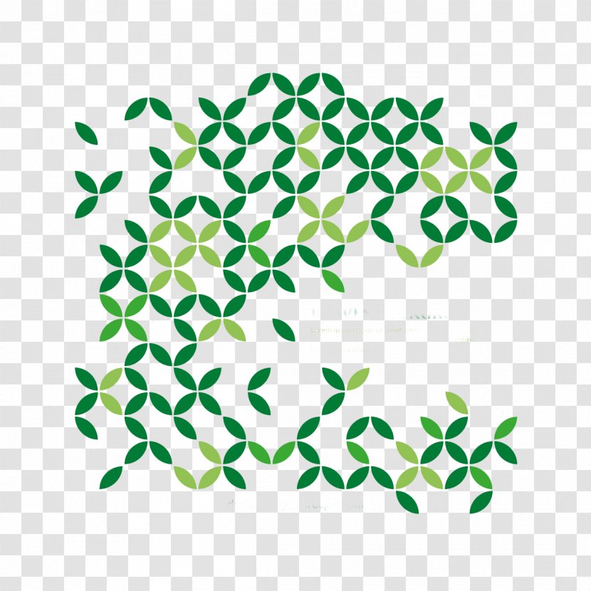 Graphic Design Illustration - Poster - Irregular Shapes Composed Of Simple Green Background Transparent PNG