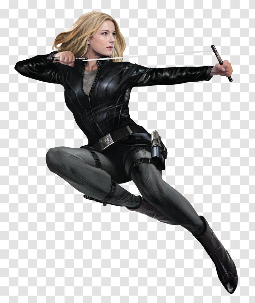 Captain America Black Widow Peggy Carter Nick Fury Sharon - Silhouette Transparent PNG