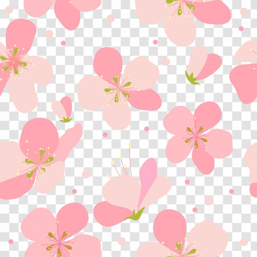 Cherry Blossom Clip Art - Flora - Tree Shading Transparent PNG