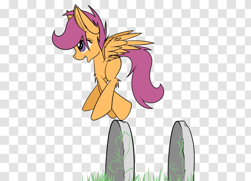 Pony Scootaloo Rainbow Dash Fan Art - Mythical Creature - Horse Like Mammal Transparent PNG