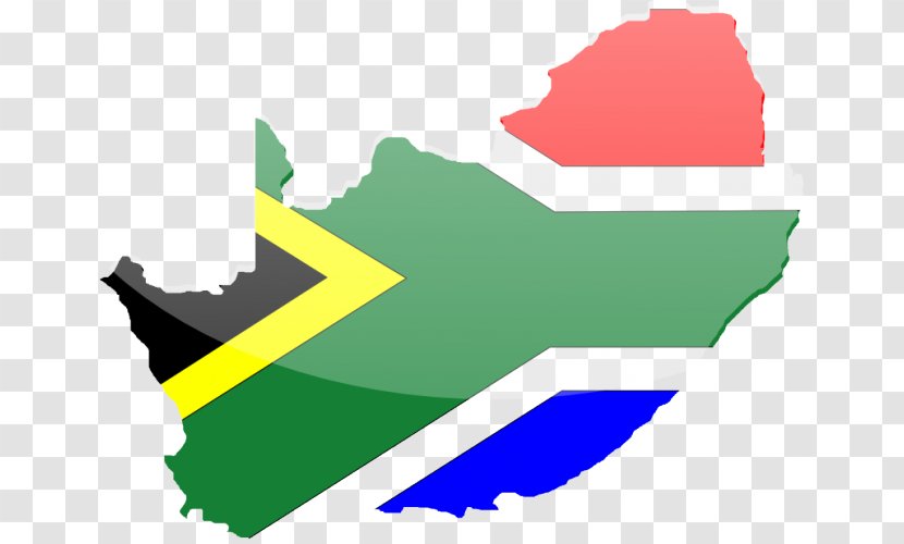 Flag Of South Africa Clip Art - Carolina Vector Transparent PNG