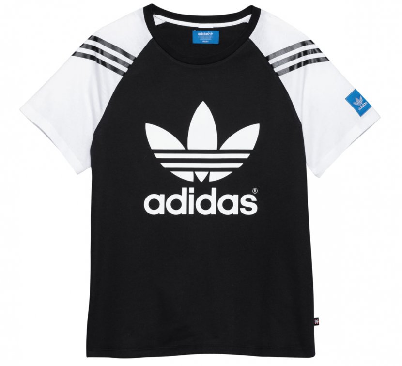 T-shirt Adidas Originals Trefoil Crew Neck - Brand Transparent PNG