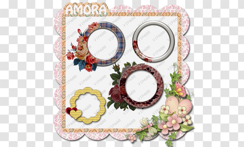Flower Picture Frames Product Circle Image - Plate - Vip Member Transparent PNG