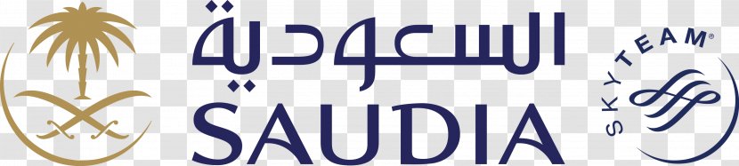 Saudia Saudi Arabia Flight Air Travel Airline - Text - Plane Transparent PNG