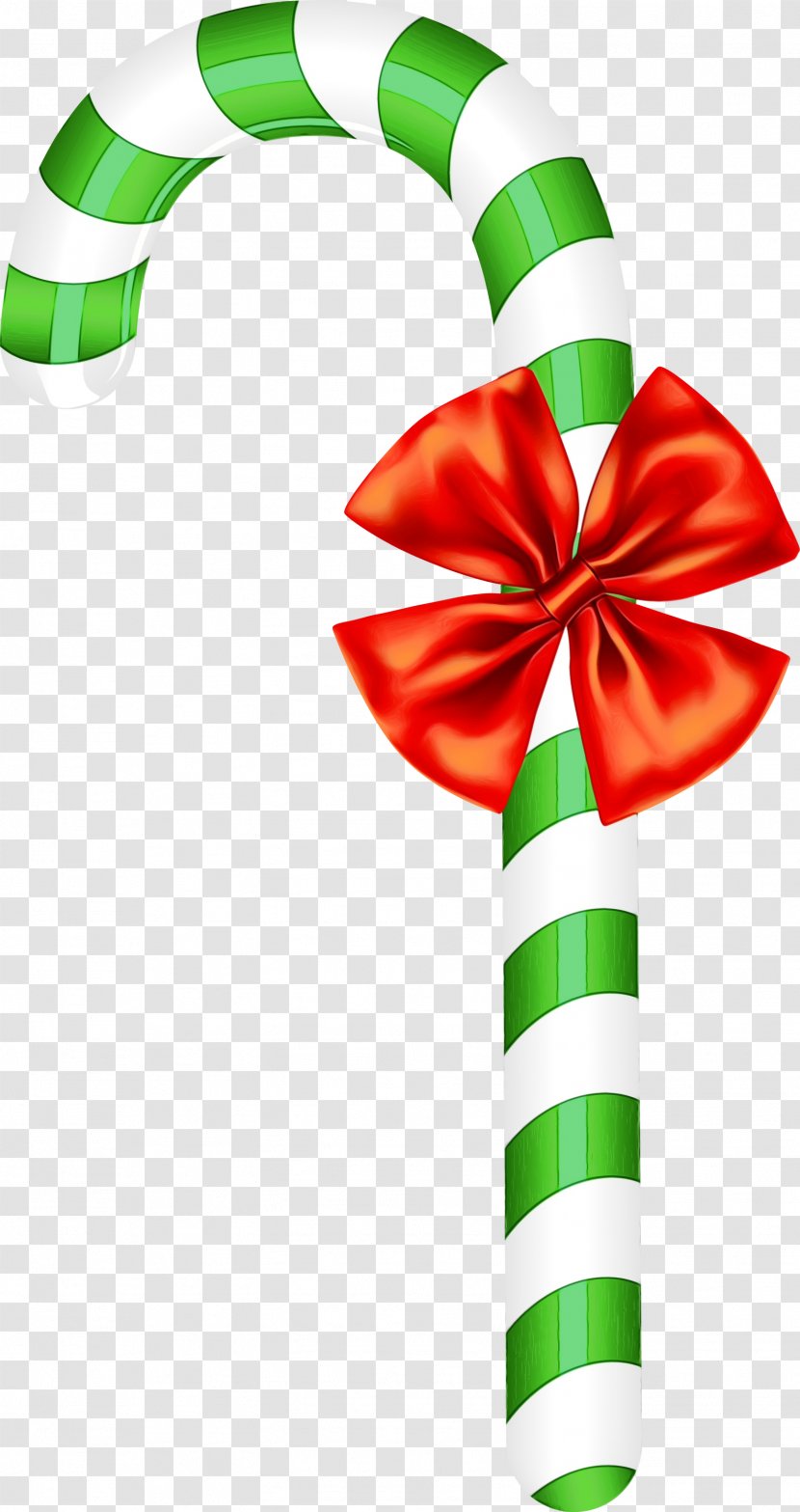 Candy Cane - Ribbon - Holiday Pinwheel Transparent PNG
