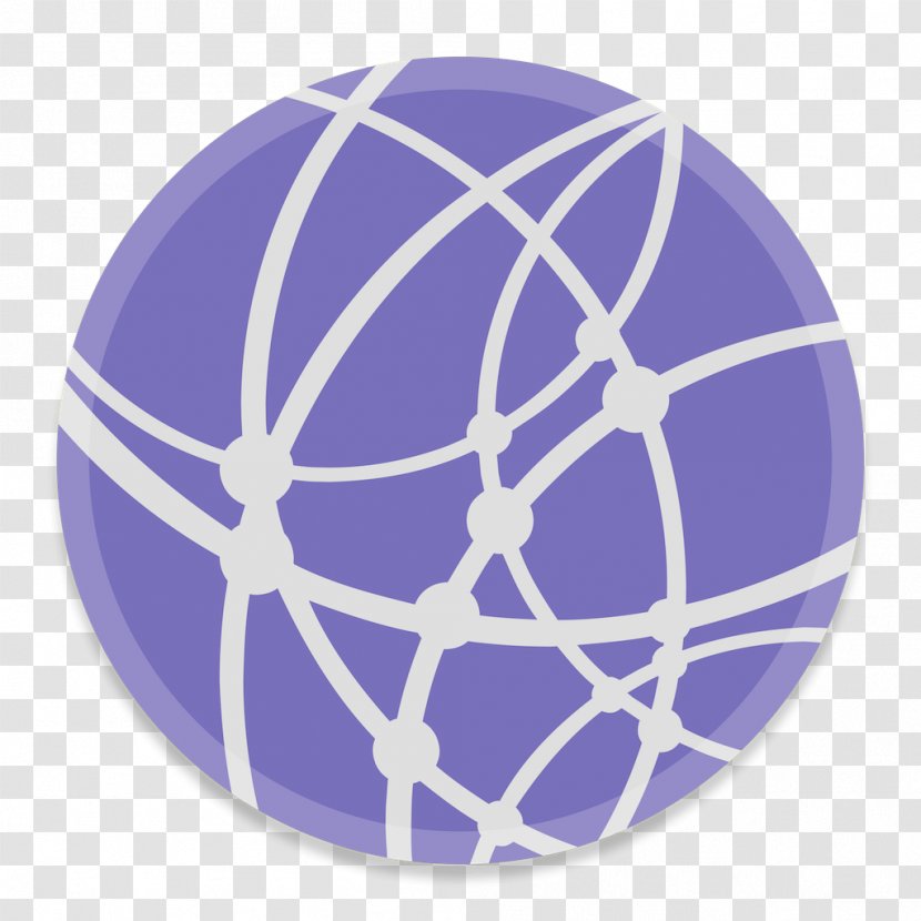 Electric Blue Purple Cobalt Sphere Pattern - User Interface - Network Transparent PNG