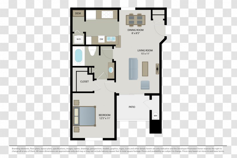 Pinnacle At MacArthur Place Encino House Plan Apartment - Real Estate - Bathroom Interior Transparent PNG