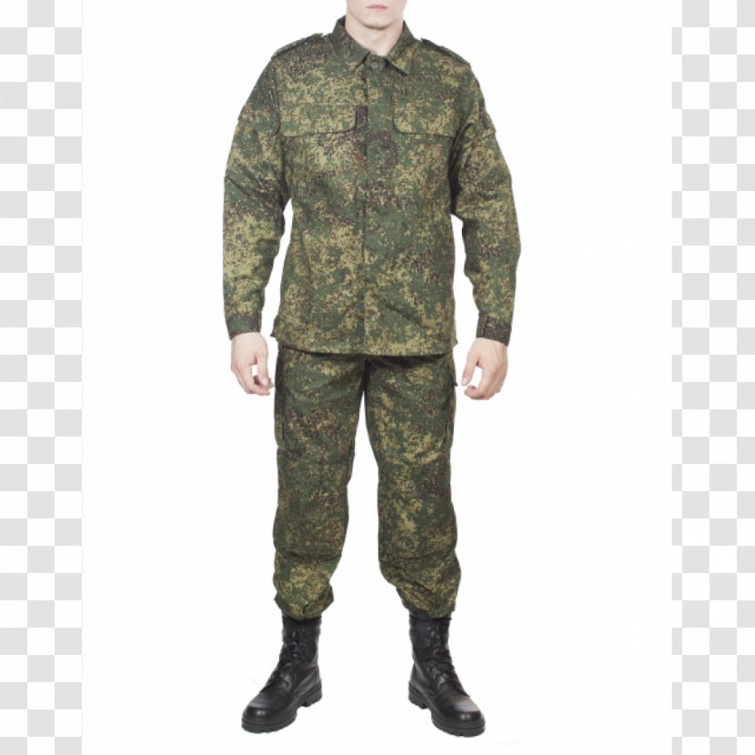 Russia Military Uniform Suit Jacket - Camouflage Transparent PNG