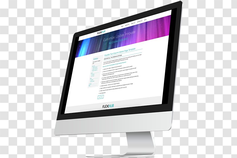 Computer Software Happenize Canada Web Design - Desktop - Imac Transparent PNG