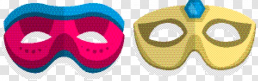 Mask Jaw Design Font Goggles - Plastic - Purple Transparent PNG
