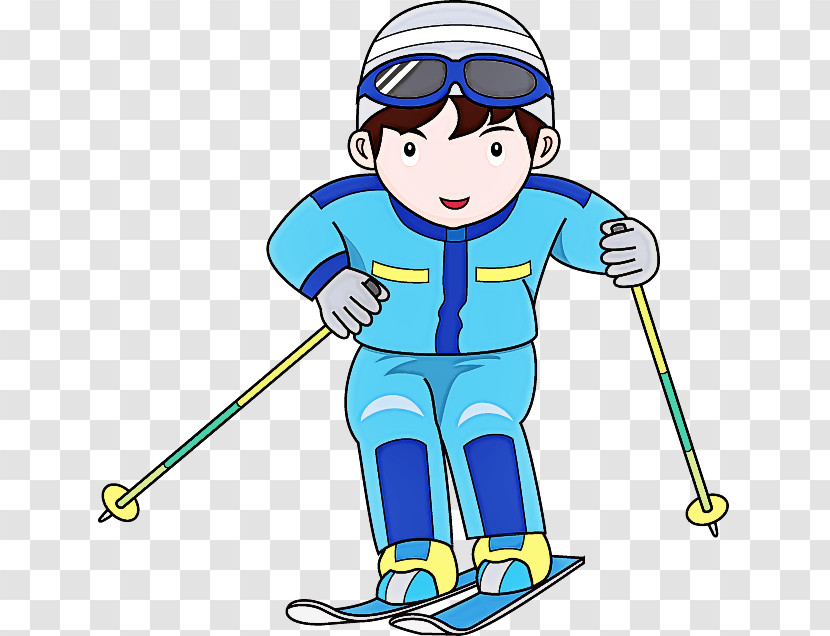 Skier Ski Equipment Ski Ski Pole Cross-country Skier Transparent PNG