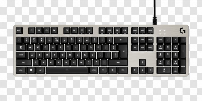 Computer Keyboard Logitech G413 Mechanical Backlit Gaming Keypad Mouse Transparent PNG