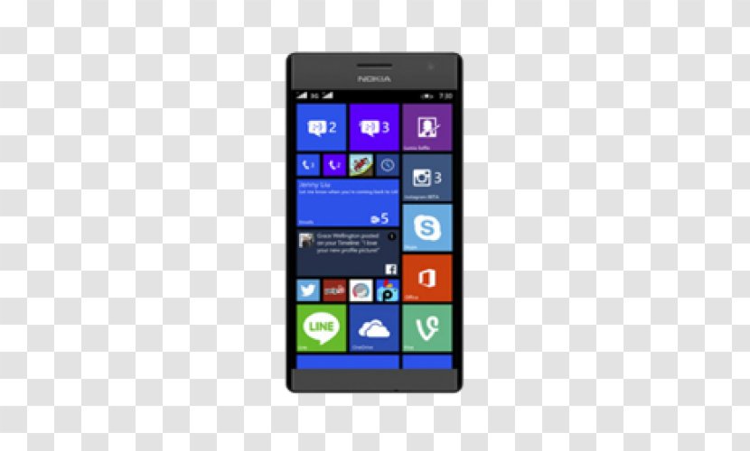 Nokia Lumia 730 Phone Series 620 630 - Telephony - Smartphone Transparent PNG