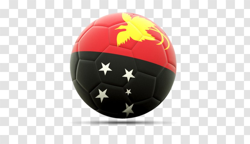 Football Flag Of Angola - Guinea - Pallone Transparent PNG