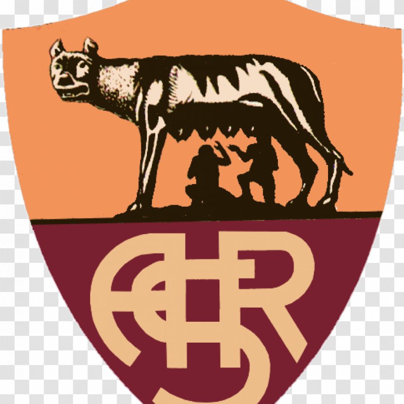 A.S. Roma Coat Of Arms Stadium Rome Football Logo - Sign - TOTTI Transparent PNG