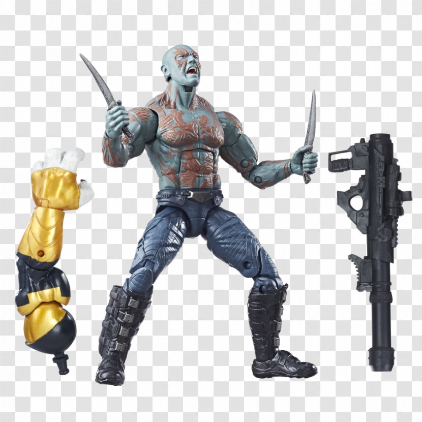 Drax The Destroyer Groot Star-Lord Marvel Legends Action & Toy Figures - Figurine - Guardians Of Galaxy Transparent PNG