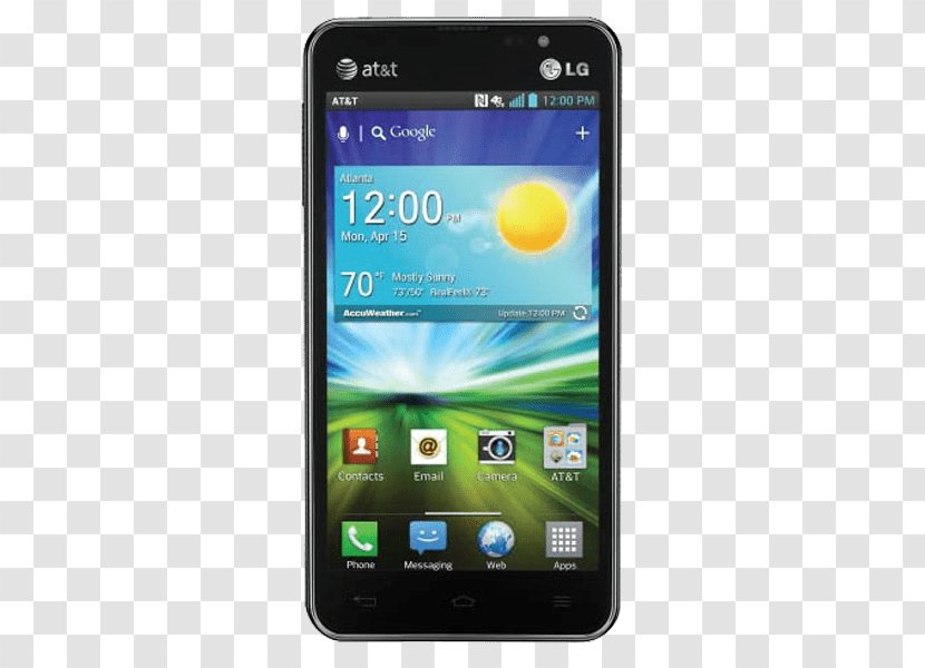 LG Android Smartphone AT&T GSM - Mobile Phone - Repair Transparent PNG