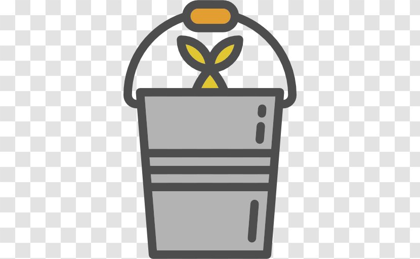Bucket Icon - Container - Cartoon Transparent PNG
