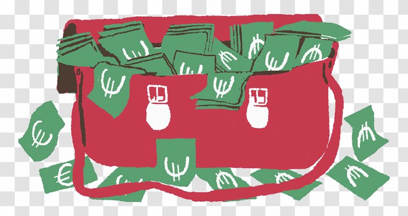 Drawing Bag Illustration - Money - The In Backpack Transparent PNG