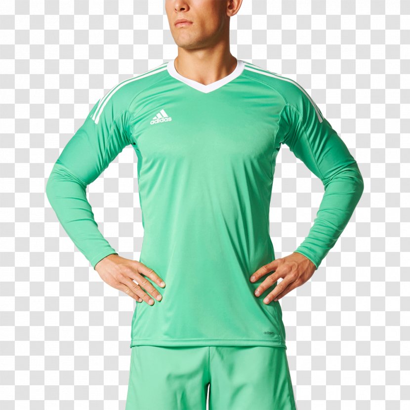 T-shirt Adidas Jersey Sleeve Goalkeeper - Baseball Uniform Transparent PNG