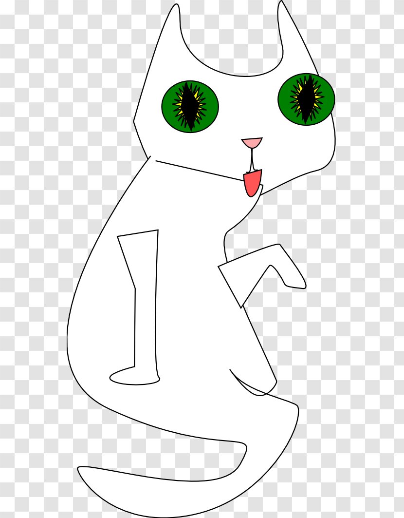 Whiskers Cat Clip Art Drawing Line - Leaf Transparent PNG