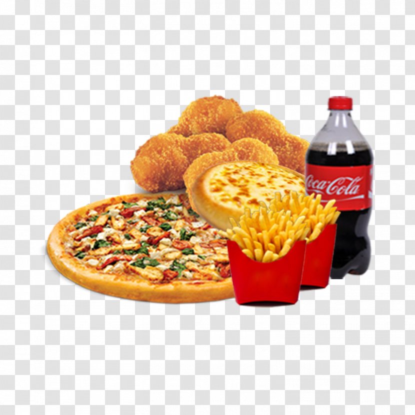 Fish And Chips Fast Food Pizza Buffalo Wing Garlic Bread - Fried - Meal Transparent PNG