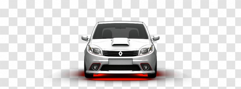 Bumper Minivan Compact Car Vehicle License Plates - City - Renault Sandero Transparent PNG