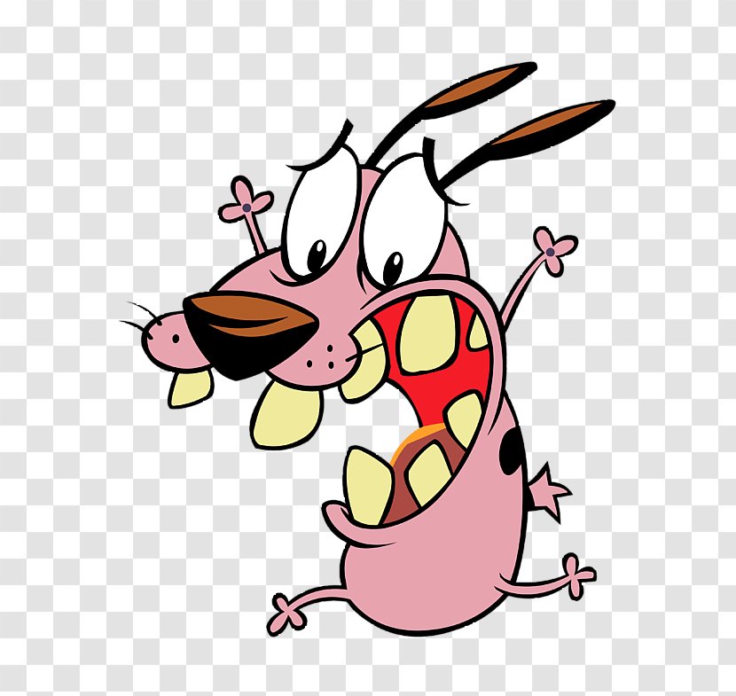 Dog Drawing Courage Cartoon - Art Transparent PNG