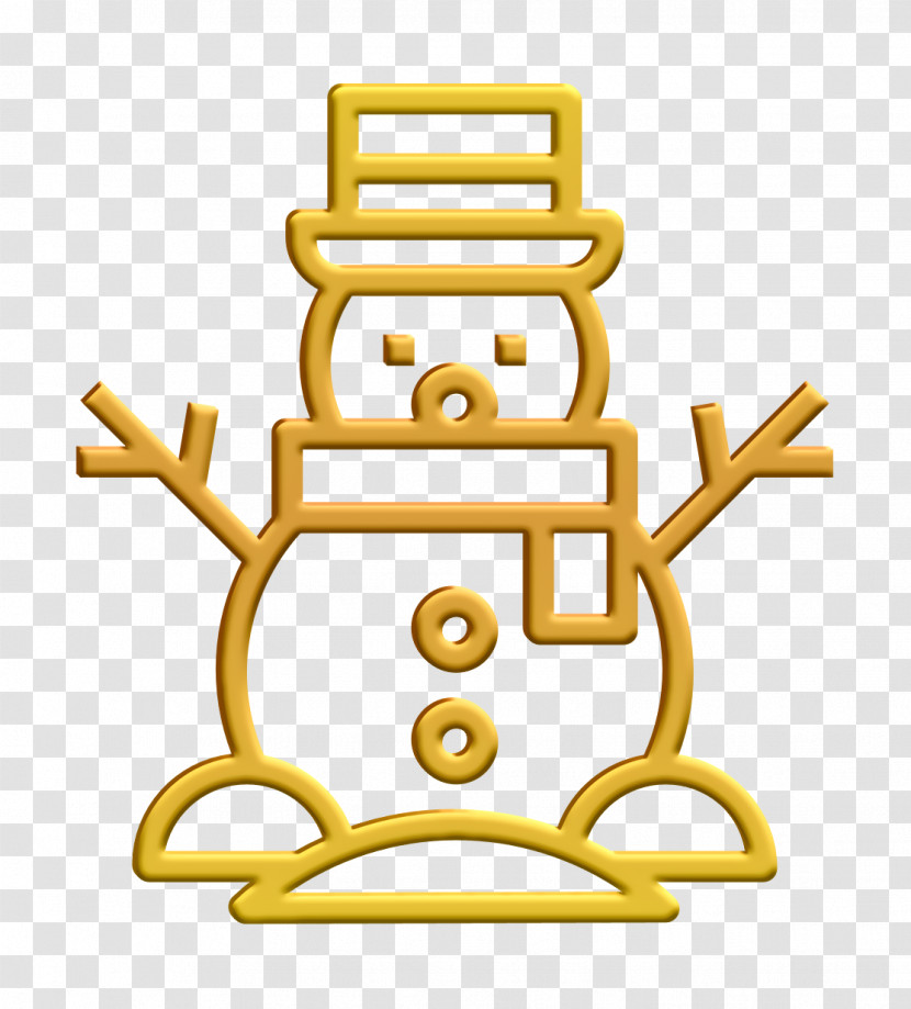 Snowman Icon Christmas Icon Transparent PNG
