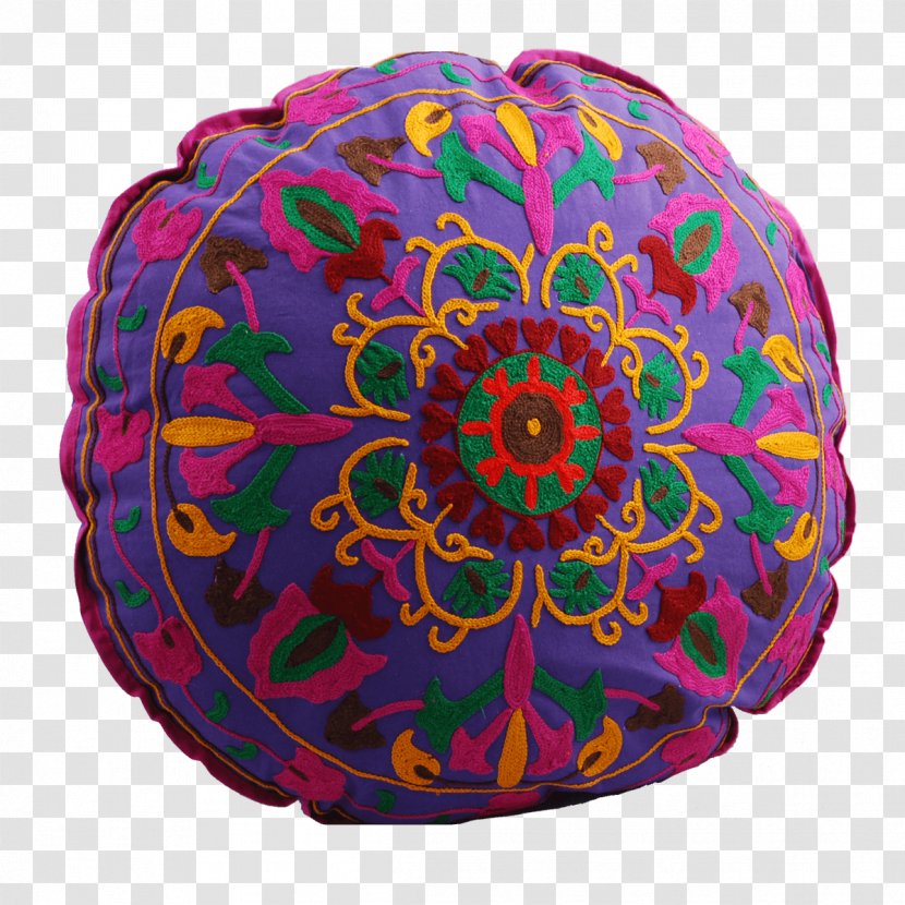 Cushion Purple Innovation YouTube Do It Yourself Pumpkin - Decorate Round And Transparent PNG
