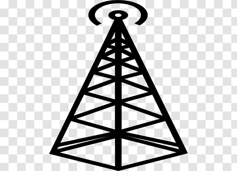 Aerials Cell Site Clip Art - Symbol - Radio Transparent PNG